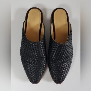 Nisolo Ama Women's Black Leather Mule Size 8.5